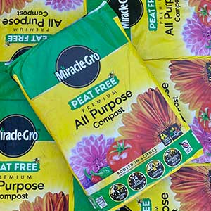MIRACLE-GRO ALL PURPOSE PEAT FREE