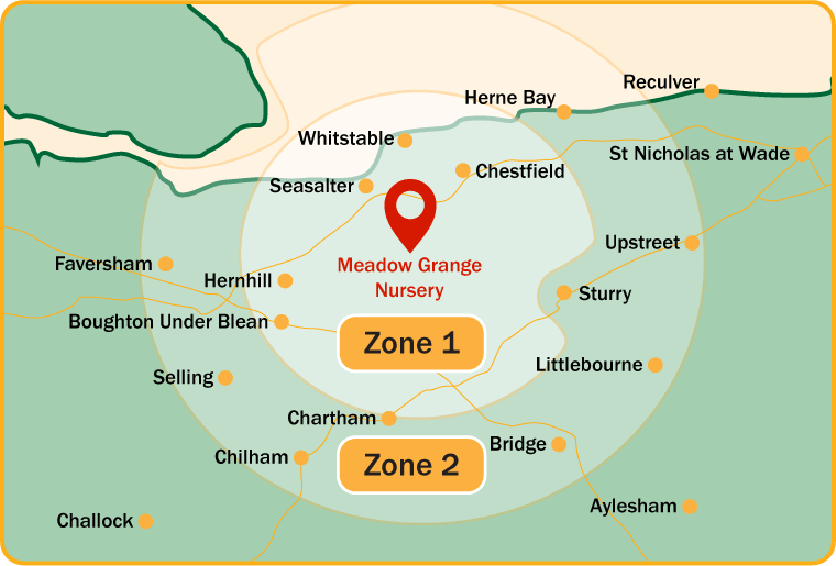 Meadow Grange Garden Centre delivey area